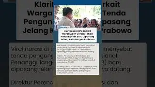 KLARIFIKASI BNPB terkait Isu Tenda Pengungsian Baru Dipasang Jelang Kedatangan Prabowo di Aceh