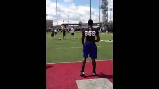 Darius Wade -  warm up reps - Columbus NFTC