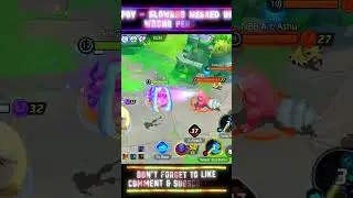 Greninja water shuriken 1v4🔥#pokemonuniteclips #pokemon #pokemonunite #shorts #viral #poke mew #mlbb