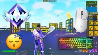 Fortnite 1v1 With Every Gun👑 Apex Pro TKL Satisfying Keyboard ASMR😴 Best Mouse & Keyboard Settings