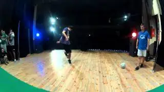 Mistrzostwa Polski Freestyle Football - Myszk&oacute;w 2012 | p&oacute;łfinał II (semi final)