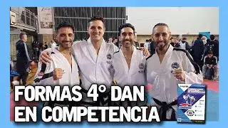 FORMAS DE 4° DAN EN COMPETENCIA | TAEKWON-DO ITF (COPA AETO)