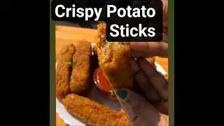 Crispy Potato Sticks Recepie #shorts #cripsy #potato #sticks #recipe