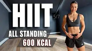 All Standing Cardio 45 Min HIIT Workout 🔥 Burn Fat, No Jumping, No Equipment