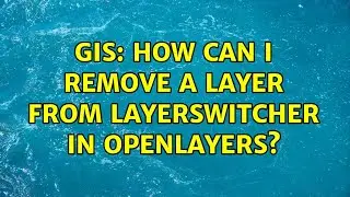 GIS: How can I remove a layer from layerswitcher in OpenLayers?