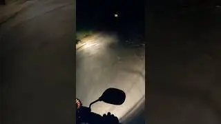 Jalur munjungan-prigi pada malam hari gelap gulita