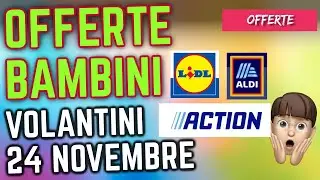 OFFERTE VOLANTINI Lidl Aldi Action Nov