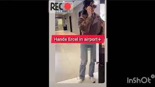 Flash💥HANDE ERCEL CAUGHT BY MEDIA SECRETLY AT AIRPORT WHILE RETURN RIYAD✈️✈️