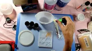 Проект из смолы с использованием термохромных пигментов... это круто
