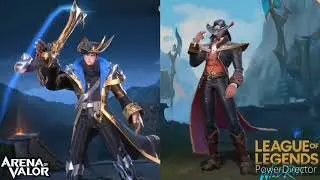 ARENA OF VALOR VS LOL WILD RIFT