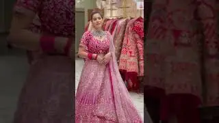 Wedding shopping on my mind 😍🤪 #weddingshopping #bridalwear #lehngadesigns #bridallehngadesign