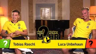 Tobi Raschl vs. Luca Unbehaun | Who knows more? - BVB-Challenge