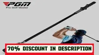 #PGM Golf Swing Trainer Black Indoor and Outdoor Practice Stick Hand Grip TA031