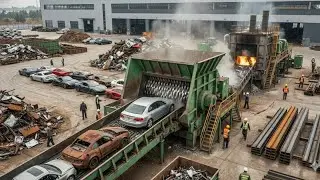 5 Surprising Ways Old Cars Are RECYCLED Into Railway Tracks