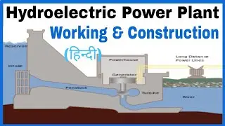 Hydroelectric Power Plant in hindi, Working and Construction with Advantages and Disadvantages