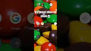 Minecraft stingray on my actual phone💀 ( never played it )
