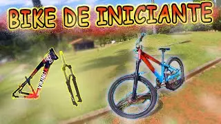 COMO MONTAR UMA BIKE PARA COME&Ccedil;AR NO DOWNHILL!  (dicas de mtb-downhill)#1