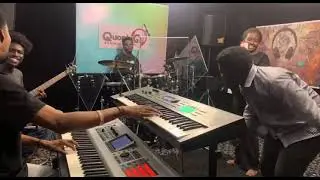 “Behind the Music: Rehearsal Jam Session” solid highlife groove PT.2 🔥🎹