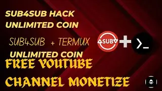 [🔴Live proof] fast sub4sub pro mod apk unlimited coins 1k Subscribers And 4k Watch Time For Free |
