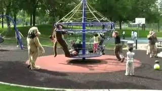 Public fursuiting at Grass Lawn Park - The Return!