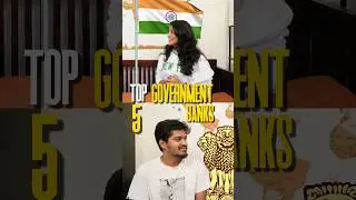 Top 5 Government Banks in 🇮🇳 |BWT| Biscuitswithtea #tamil #shorts #bank #india