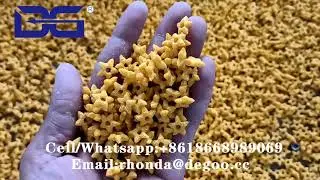 Puffed grain snacks baby puffs making machine nuntrition puffs cereals production line