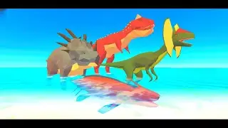 Dino Race game :Animal Transform 3d