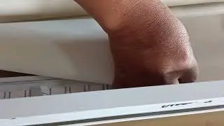 arreglo  de una cortina zebra parte 2 ( ventana angular o zebra inversa)