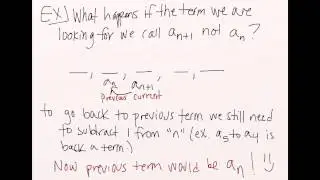 Sequence Notation and Subscripts Explained