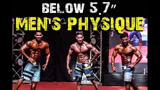 Below 5.7'' Men's Physique || NPC National Championship 2021