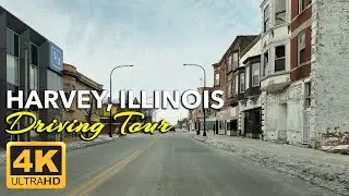 Driving Through Harvey, Illinois | A Raw Look at a Struggling Suburban City