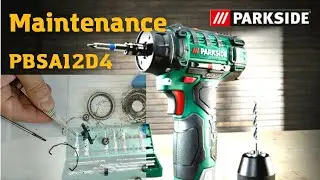 Fix drill PARKSIDE PBSA 12 D4 - Repair and Maintenance