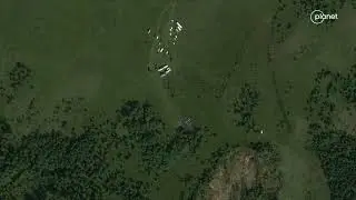 Satellite Image Shows Prigozhin Plane Crash Site