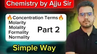 Concentration terms#equivalent mass #molecular mass