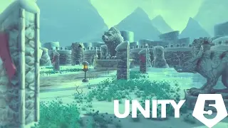 Unity 5 speed level design - Winter environment timelapse