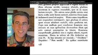 Framed for Murder! - Cicero De Inventione 2.14 - Explanation and Recitation in Latin