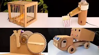 Top 4 Cardboard Unique Project homemade