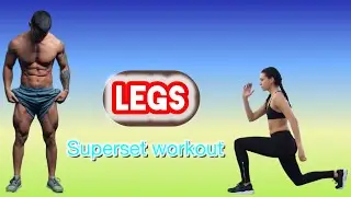 Legs day Superset Workout | Quad & Hamstring Killer Routine|day2 Tuesday |personalvlogs |2025