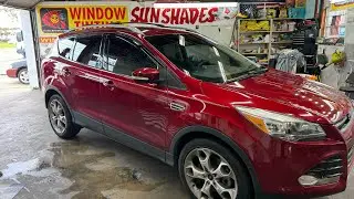 Window Tint on a 2014 Ford escape ￼￼￼