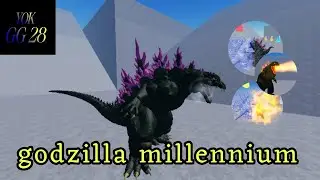 Roblox : project remake #1 รีวิว godzilla  millennium + gameplay เล็กๆน้อยๆ