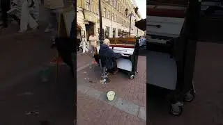 Это можно слушать часами в центре Питера. #shorts