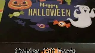 Golden Gift Box's Halloween Care Package is Awesome!