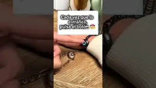 Pulsera para parejas a distancia
