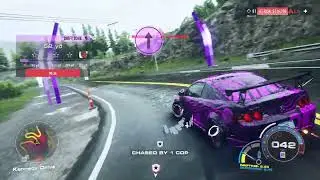 Need for speed Unbound level 5 Heat police chase FULL VIDEO with ACURA RSX Type R