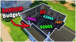 Ich baue ein HAUS, aber jeder RAUM hat ein RANDOM BUDGET 💰 | Die Sims 4