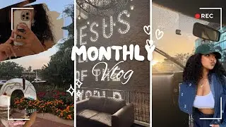 Monthly VLOG WITH YOUR GIRL CHLOES #monthlyvlog #southafricanyoutuber #daysinmylife