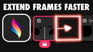 Extend a Frame Inside Animation - Procreate Dreams - Tutorial
