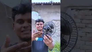 making homemade DC fan + 775 motor #shots #project #experiment #sujanexperiment