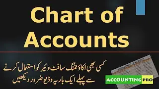 Understanding Chart of Accounts in Urdu/Hindi