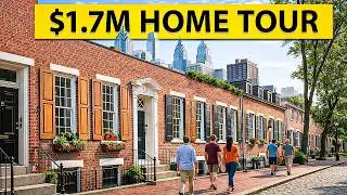 Society Hill Philadelphia Luxury Home Tour | $1.7M
